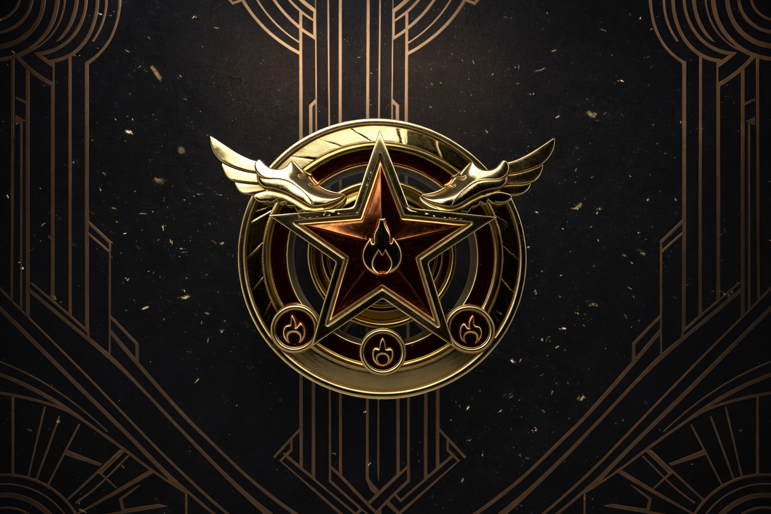 Apple Fitness tarzı 3D rozet